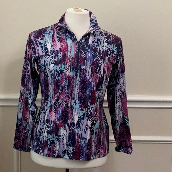 PMX BASELAYER SET - Marci Purple Prt - Picture 3 of 16